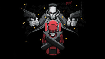 Daredevil And Punisher , daredevil, punisher, superheroes, artwork, artist, artstation HD wallpaper