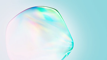 Bubble, greenish-blue, Samsung Galaxy Note 10, stock HD wallpaper