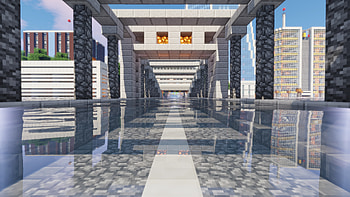 school in minecraft, video game, Minecraft HD wallpaper
