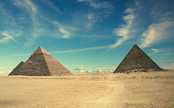 Ancient Egypt, Dual-screen , Historical artifacts, Rich heritage HD wallpaper