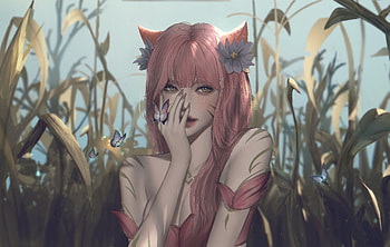 Anime Original, Girl, Anime, art, Original HD wallpaper