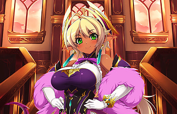 Hot, morrigan, Rage of Bahamut, anime girl HD wallpaper