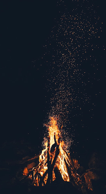 Outdoor, Fireplaces HD phone wallpaper