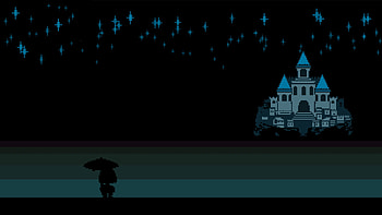 ... undertale frisk kingdom night 8 bit ... HD wallpaper