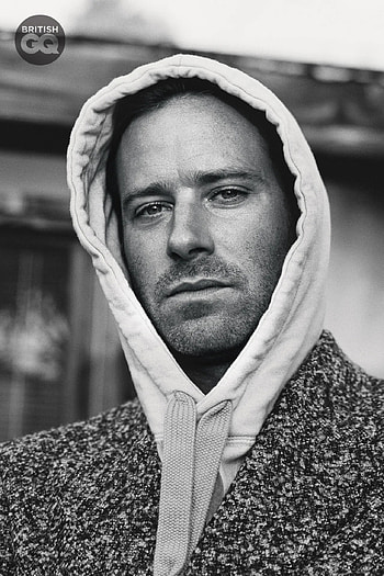 Armie Hammer movies, British GQ interview, Mental health advocacy, Actor's message HD phone wallpaper