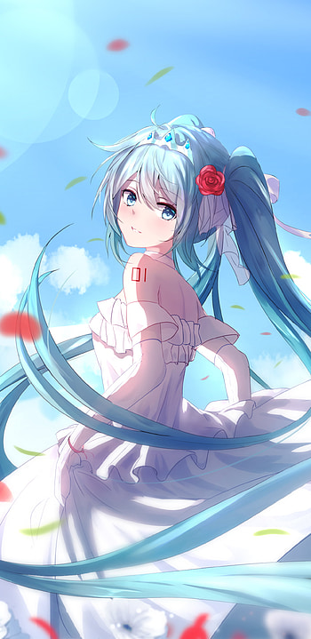 Hatsune Miku, Anime, Vocaloid HD phone wallpaper