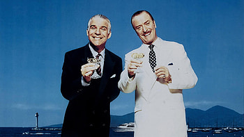 Comedy caper, Con artist duo, Hilarious schemes, Double-crossing games HD wallpaper