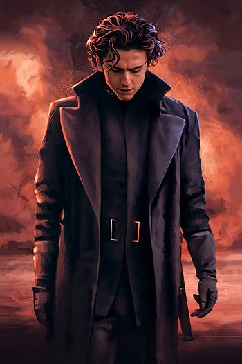 Paul Atreides, Portrait art, Dune movie, Brian Taylor HD phone wallpaper
