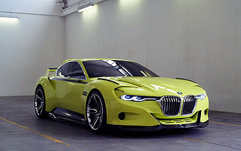 Bmw, Cars, Side View, Csl, Hommage HD wallpaper