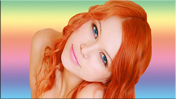 Cute Redhead, cute, colors, red hair, beauty, ginger, lady, female, pastel, eyes, gorgeous, girl, beautiful, woman, pretty, red head, women, redhead, lovely HD wallpaper