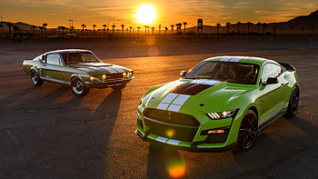 1967 Ford Shelby Mustang GT500, 1st Gen, Coupe, V8, car HD wallpaper