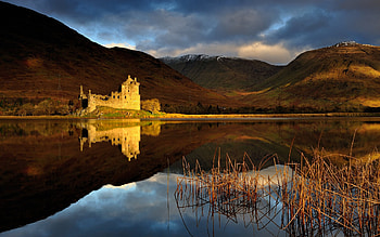 Kilchurn Castle Loch Awe West Highlands, Kilchurn, Scotland, Loch Awe, castle HD wallpaper