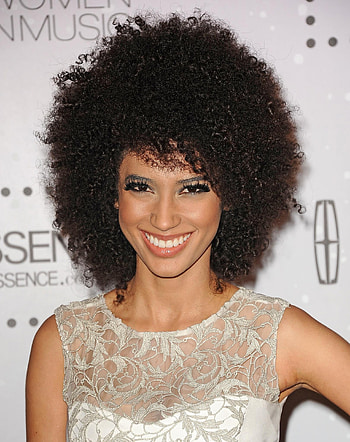 Andy Allo, Music artist, Curly hair guide, Coil decoding HD phone wallpaper
