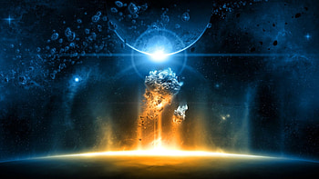 Wide Q Space ( Space . HD wallpaper