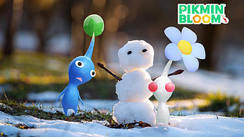 Pikmin Bloom : Winter Friends Blossom, Pikmin HD wallpaper