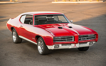Pontiac GTO, Pontiac, car, GTO, red HD wallpaper