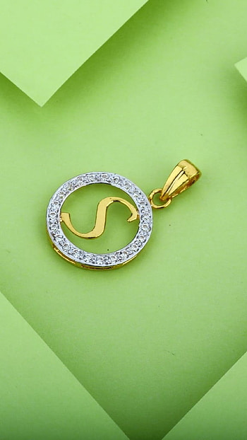 S Name Letter, Green Background HD phone wallpaper