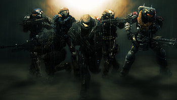 Spartan Jorge-052 Master Chief SPARTAN-B312 Kat-B320 Halo Reach HD wallpaper
