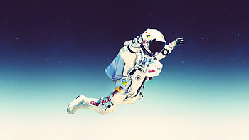 Sky Diving, astronaut, artist, artwork, digital-art HD wallpaper