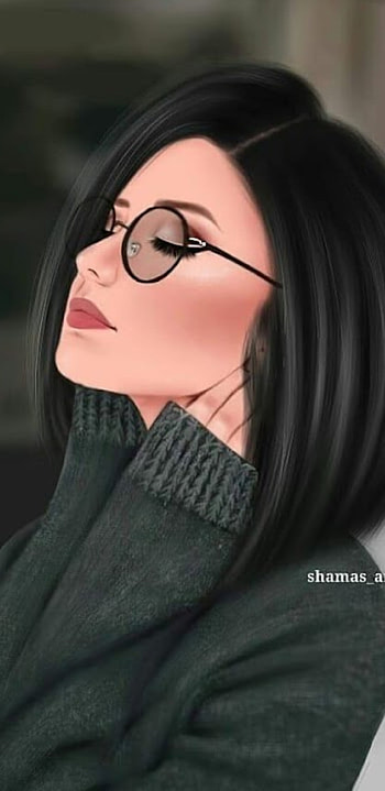 Girl, nose, hair HD phone wallpaper