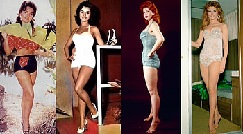 Actresses Dawn Wells and Tina Louise, Ginger, Dawn Wells, Mary Ann, Tina Louise HD wallpaper
