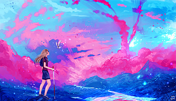 Feel the Beauty, artist, artwork, digital-art, deviantart HD wallpaper