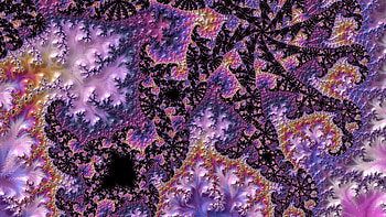 Trippy Psychedelic Fractal, colorful, colors, artistic, Abstract, fractal HD wallpaper