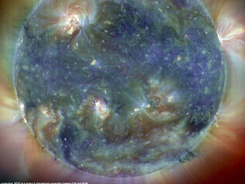 Sun Behind Earth, earth, sun, 3d, light HD wallpaper
