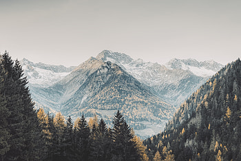Mountain Majesty: Nature’s Serene Peak Panorama, nature, mountain HD wallpaper