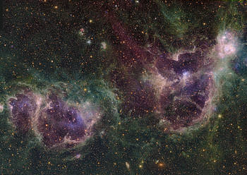 Universe, Stars, Multicolored, Motley, Nebula, Galaxy, Pleiad HD wallpaper