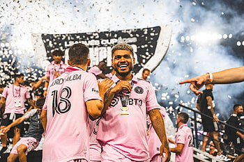 Inter Miami Champions of the Leagues Cup, Jordi Alba, Inter Miami CF, Sports HD wallpaper