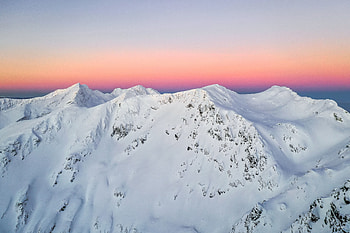 Romania, Nature, Sky, Horizon, Mountain, Vertex, Top, Snow Covered, Snowbound HD wallpaper