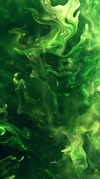 Green Fluid Abstract Aesthetic, Abstract, aesthetic, green aesthetic HD phone wallpaper