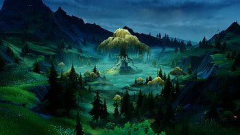 Genshin Impact : Enchanted Tree of Life, video game, Genshin Impact HD wallpaper