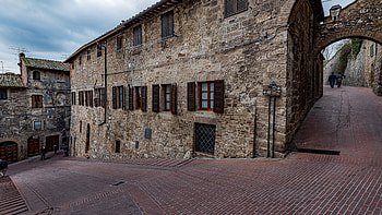 San Gimignano, scenery, Tuscan beauty, Italian charm HD wallpaper