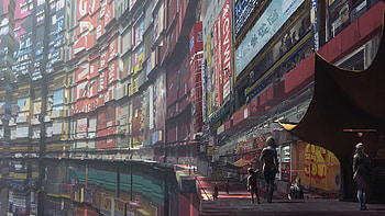 City Futuristic Concept Art, concept-art, city, artist, artwork, digital-art HD wallpaper