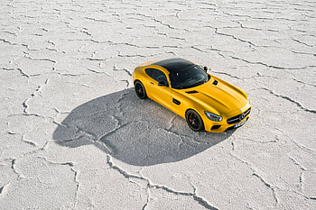 2018 Yellow Mercedes Benz Amg GT, mercedes, mercedes-benz, amg, 2018-cars HD wallpaper