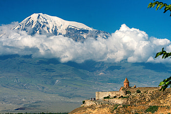 Nature, Architecture, Clouds, Mountain, Structure, Height, Armenia, Ararat HD wallpaper
