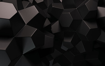3D Shapes, Geometric Shapes HD wallpaper