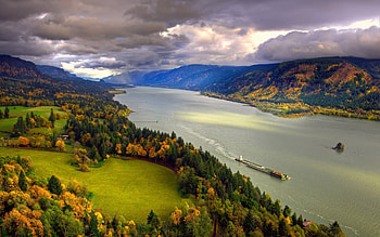 Landscape, Rivers HD wallpaper