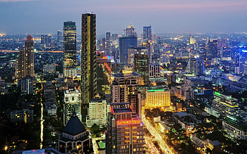 Bangkok city, Ultra HD wallpaper