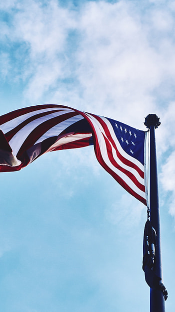 Memorial Day, American Flag, Flying HD phone wallpaper