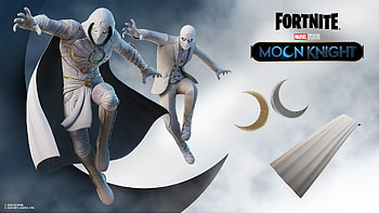 Embrace the Chaos Moon Knight Fortnite HD wallpaper
