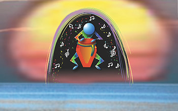 Colorful Music, Abstract, Music, Colorfu Music, Upbeat, Colorful Art HD wallpaper