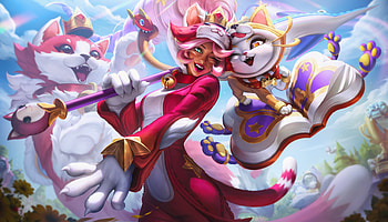 Kittalee Nidalee & Shiba Yuumi, Nidalee (League Of Legends), Yuumi (League of legends), video game, League Of Legends HD wallpaper