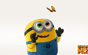Minion Butterfly - - Minions HD wallpaper