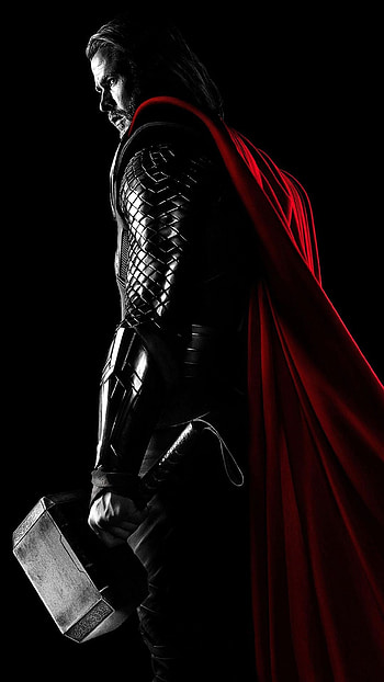 Thor, Mobile , Supportive Guru, Marvel's superhero HD phone wallpaper
