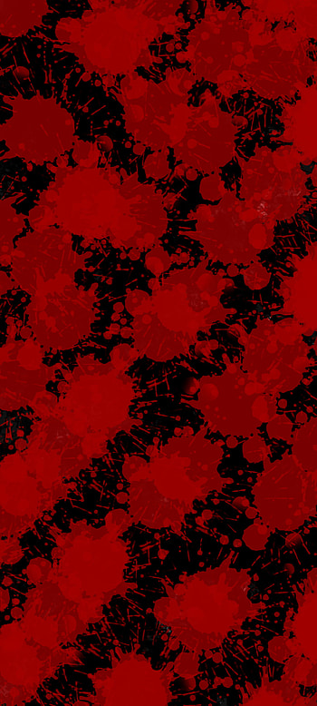Ink Splash, Red, InkSplash, Abstract, Black HD phone wallpaper