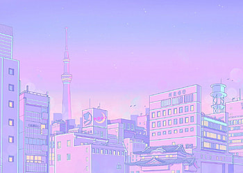 Sailor City' Poster by Elora Pautrat. Displate. Aesthetic , art, Kawaii, Anime City Aesthetic HD wallpaper