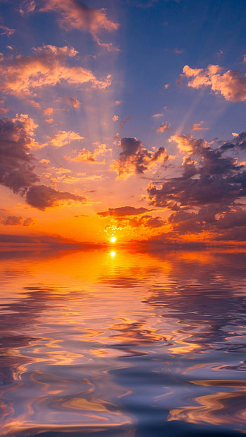 Cloudy sunsets, Dramatic skies, Nature's artistry, Stunning colors HD phone wallpaper